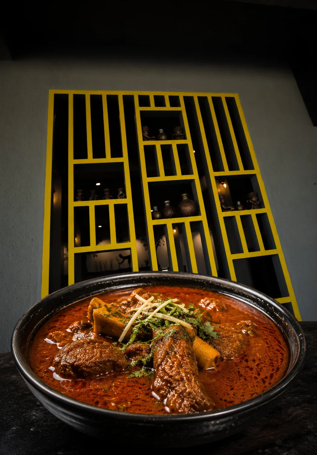 Mutton Rogan Josh - Non-Veg dish at The Farmer's Kitchen Shirwal
